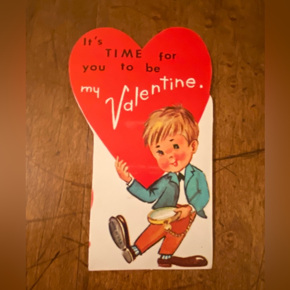 Vintage 1960's Valentines Cards Unused Lot of 6 - Picture 6 of 8